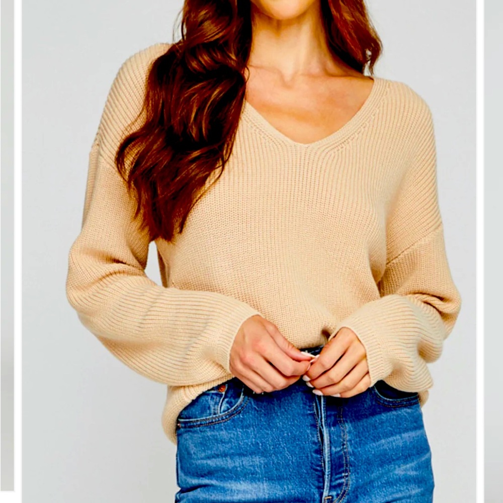 Gentle fawn crewneck sweater
